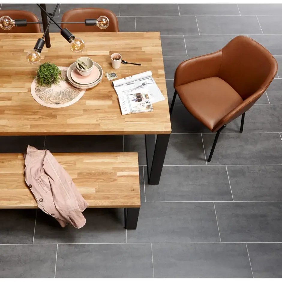 Laminaat Brewton Antraciet XL Plank
