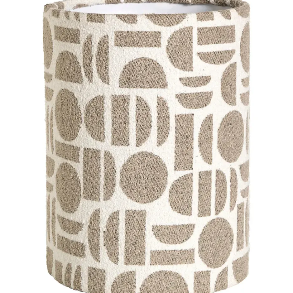 Lampenkap Ares Print Zand/Off-white