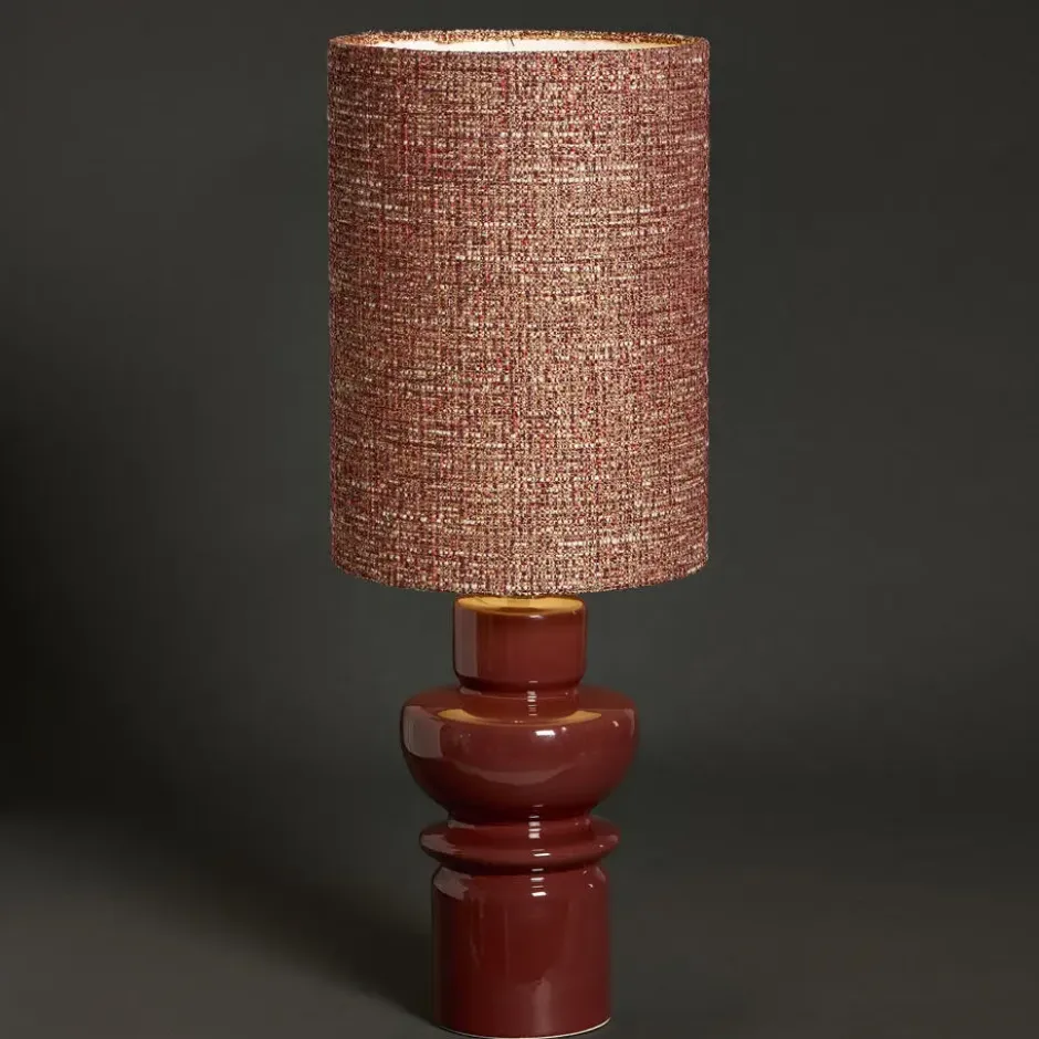 Lampvoet Merga Bordeaux