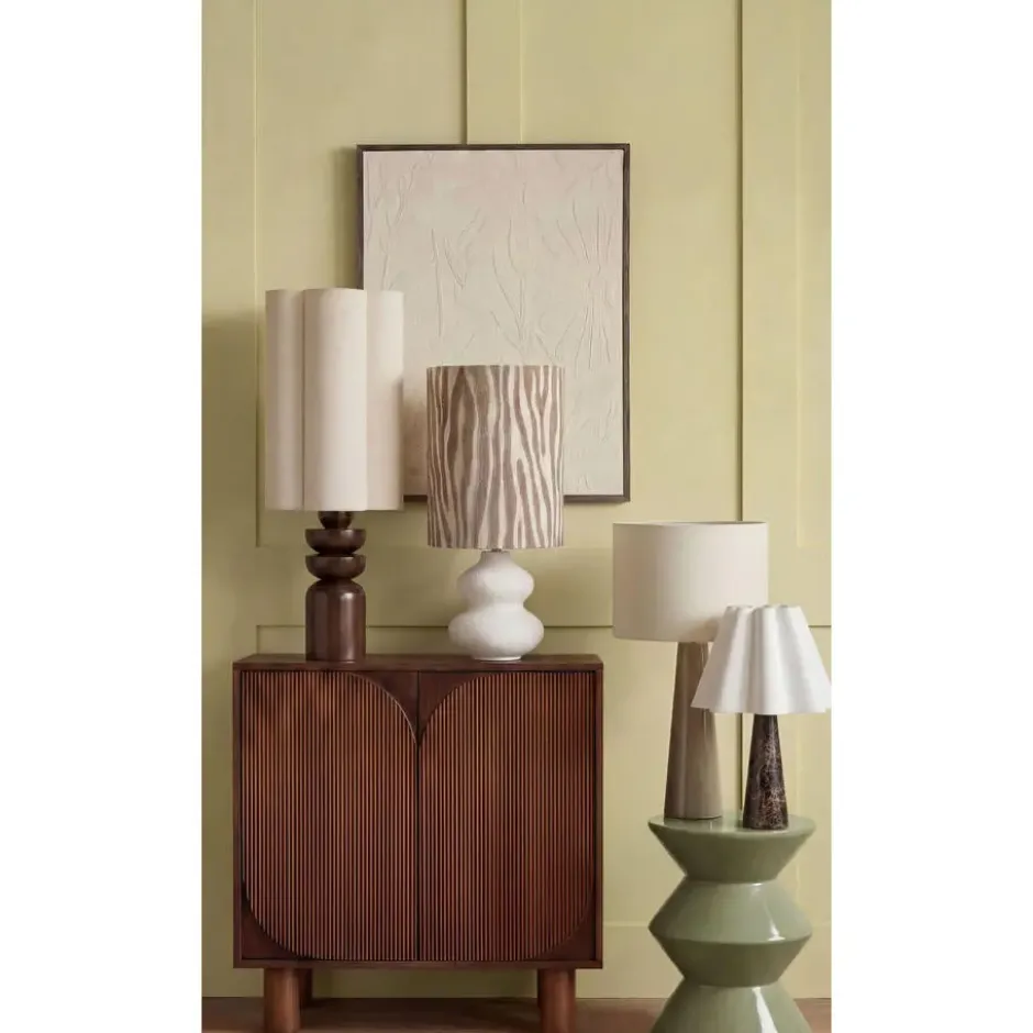 Lampvoet Themis Wit