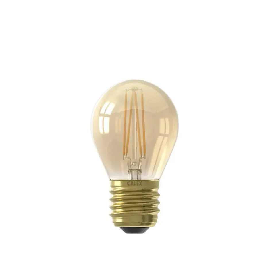 Led Filament Kogel Dimbaar Goud