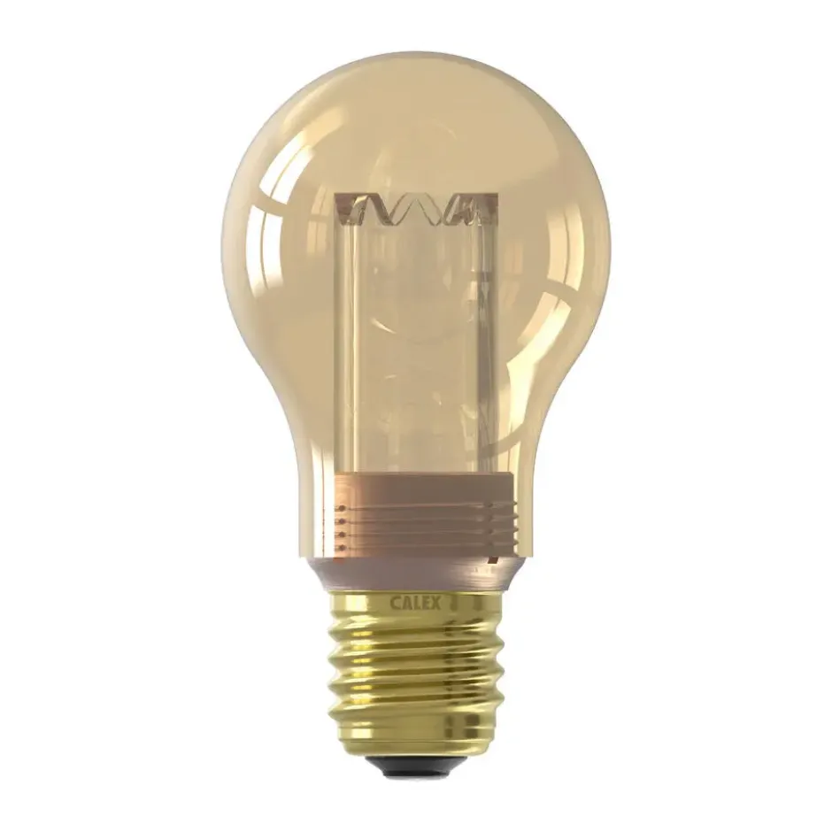 Led Glassfiber 3.5W E27 Goud