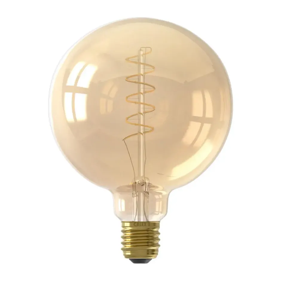 Led Globe G125 FLEX E27 Goud
