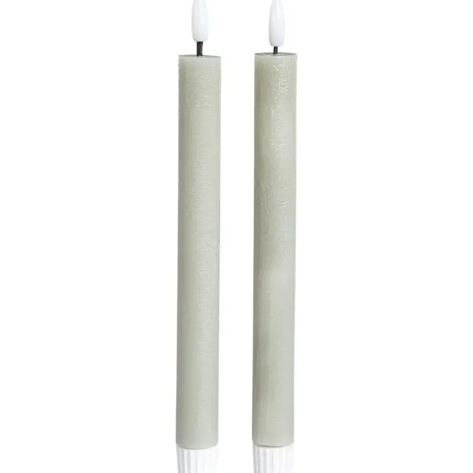 LED Kaars Sage - 2 Stuks