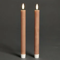 LED Kaars Terra - 2 Stuks