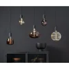 Led lamp 14x20 cm Bruin E27 Dimbaar