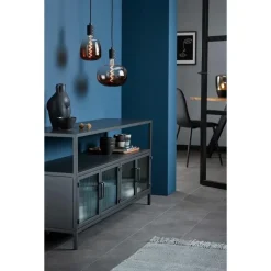 Led lamp 14x20 cm Bruin E27 Dimbaar