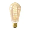 Led Rustiek Flex 5.5W E27 Goud