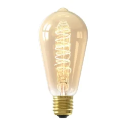 Led Rustiek Flex 5.5W E27 Goud