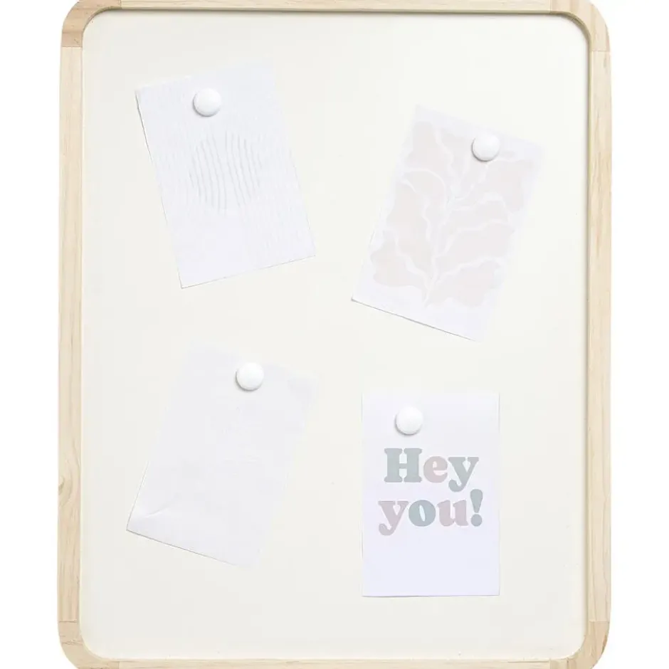 Memobord Vendal Wit/Naturel 40x50 cm