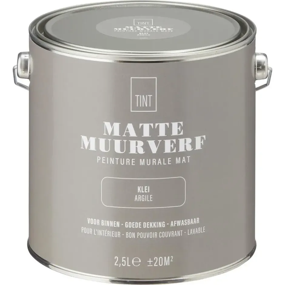 Muurverf Mat Klei 2.5 l