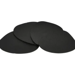 Onderzetters Organic Zwart - 4 Stuks