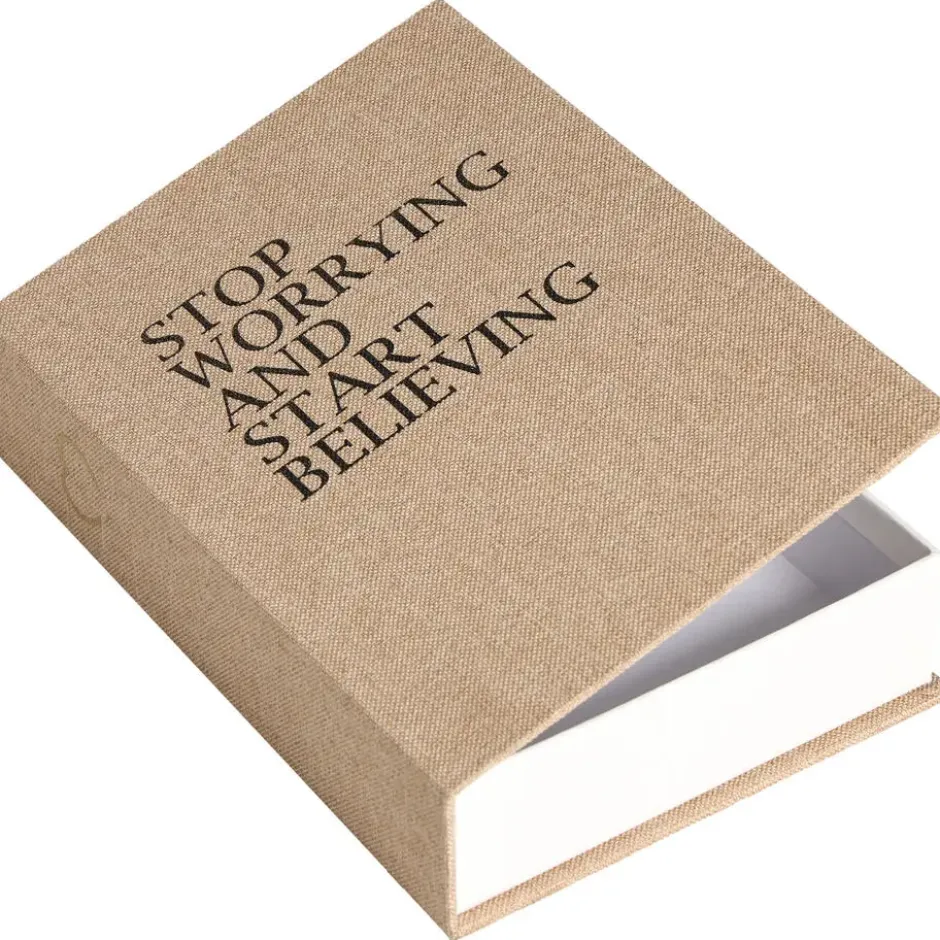 Opbergboek Believing Beige