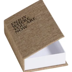 Opbergboek Enjoy Bruin