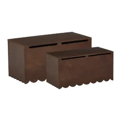 Opbergkist Smerlato Bruin - 60x30x30 cm