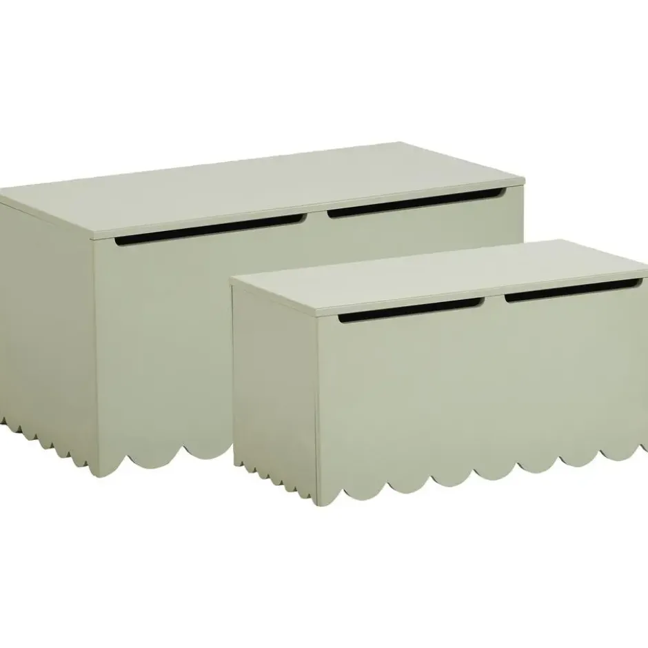 Opbergkist Smerlato Groen - 60x30x30 cm