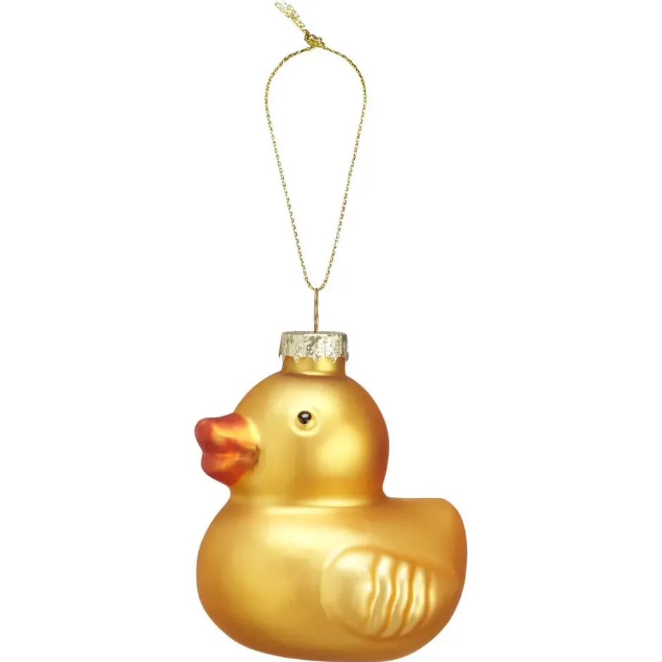 Ornament Badeend Geel