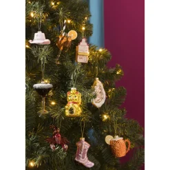 Ornament Cowboylaars Roze