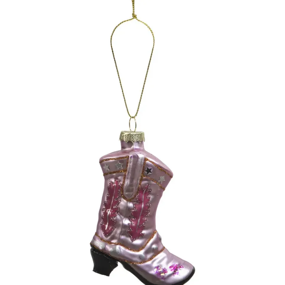 Ornament Cowboylaars Roze