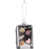 Ornament Koffer Zilver