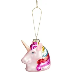 Ornament Unicorn Roze
