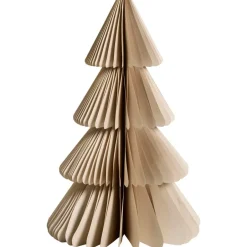 Papieren Kerstboom Beige - 45 cm