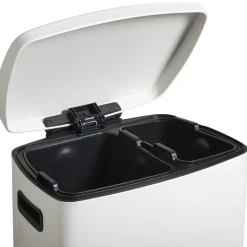 Pedaalemmer Duo 40 Liter Off-White
