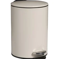 Pedaalemmer Rond 3 Liter Taupe