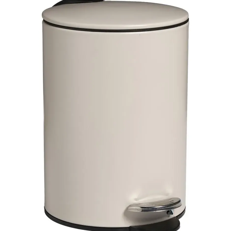 Pedaalemmer Rond 3 Liter Taupe