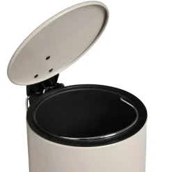 Pedaalemmer Rond 3 Liter Taupe