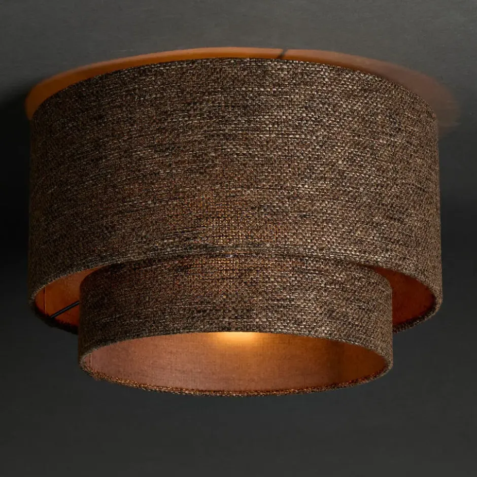 Plafondlamp Metis Donker Bruin