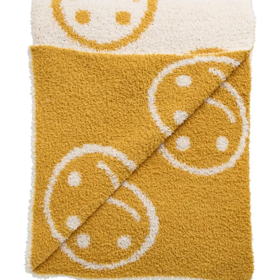 Plaid Smileys Beige 130x170cm