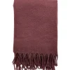 Plaid Wooly Aubergine 130x170 cm