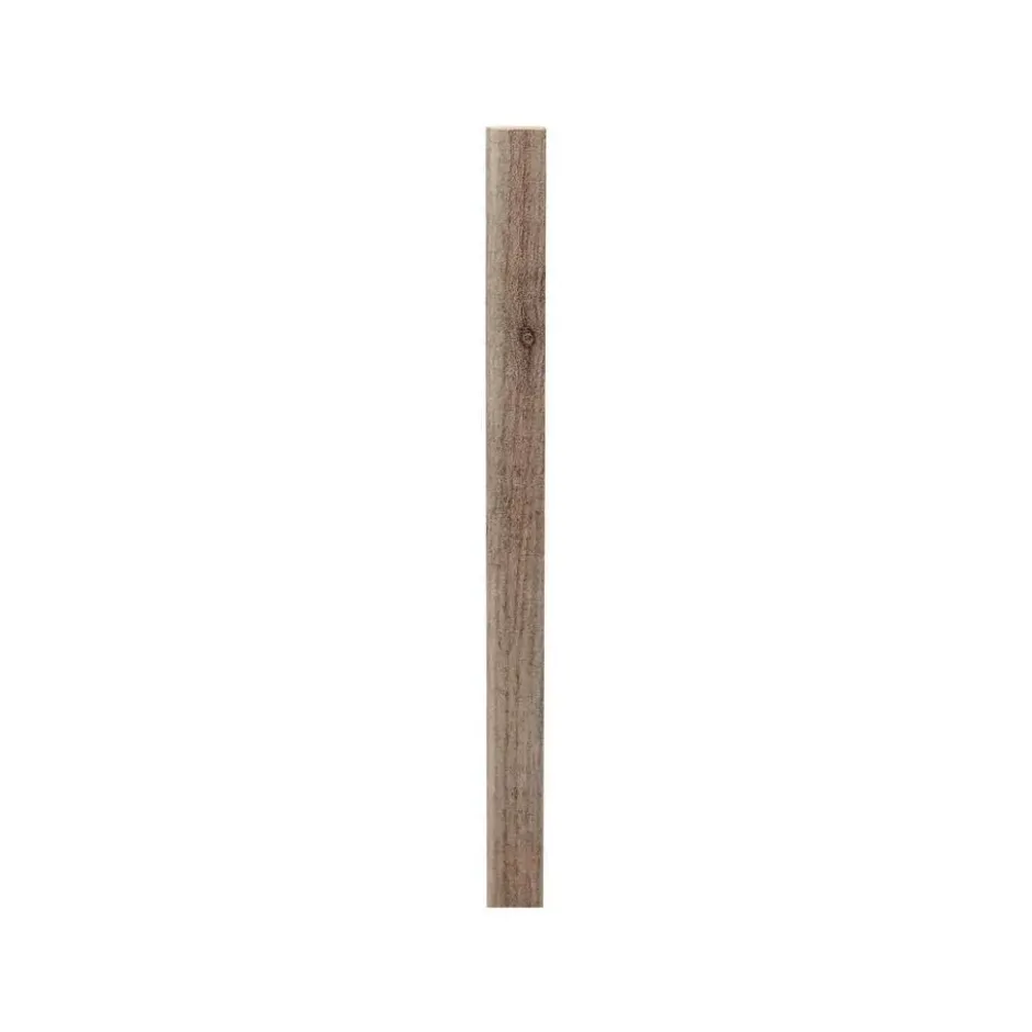 Plakplint Grijs Eiken MDF 2,4 cm