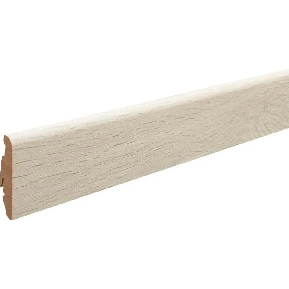 Plint Beige Eiken MDF 6 cm