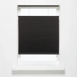 Plisségordijn Dae Zwart 160x175 cm
