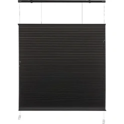 Plisségordijn Dae Zwart 160x175 cm