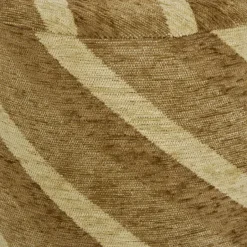 Poef Diagonale Brons
