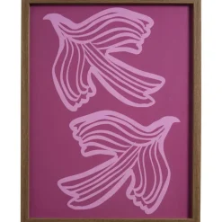 Poster Santhia Roze 35x45 cm