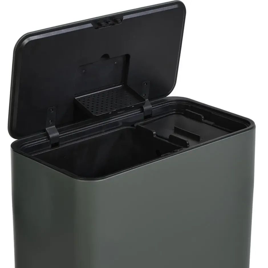 Prullenbak Op Pootjes 25+12+5 Liter Blauw