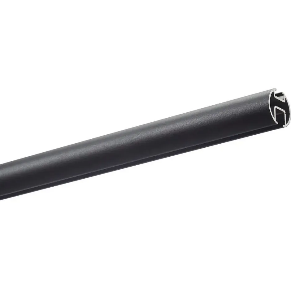 Railroedeset 250 cm Zwart Metaal - Ø28mm