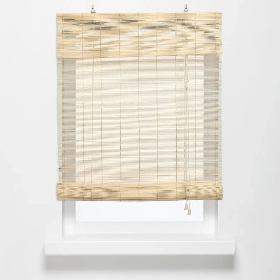 Rolgordijn Bamboe Naturel 120x220 cm