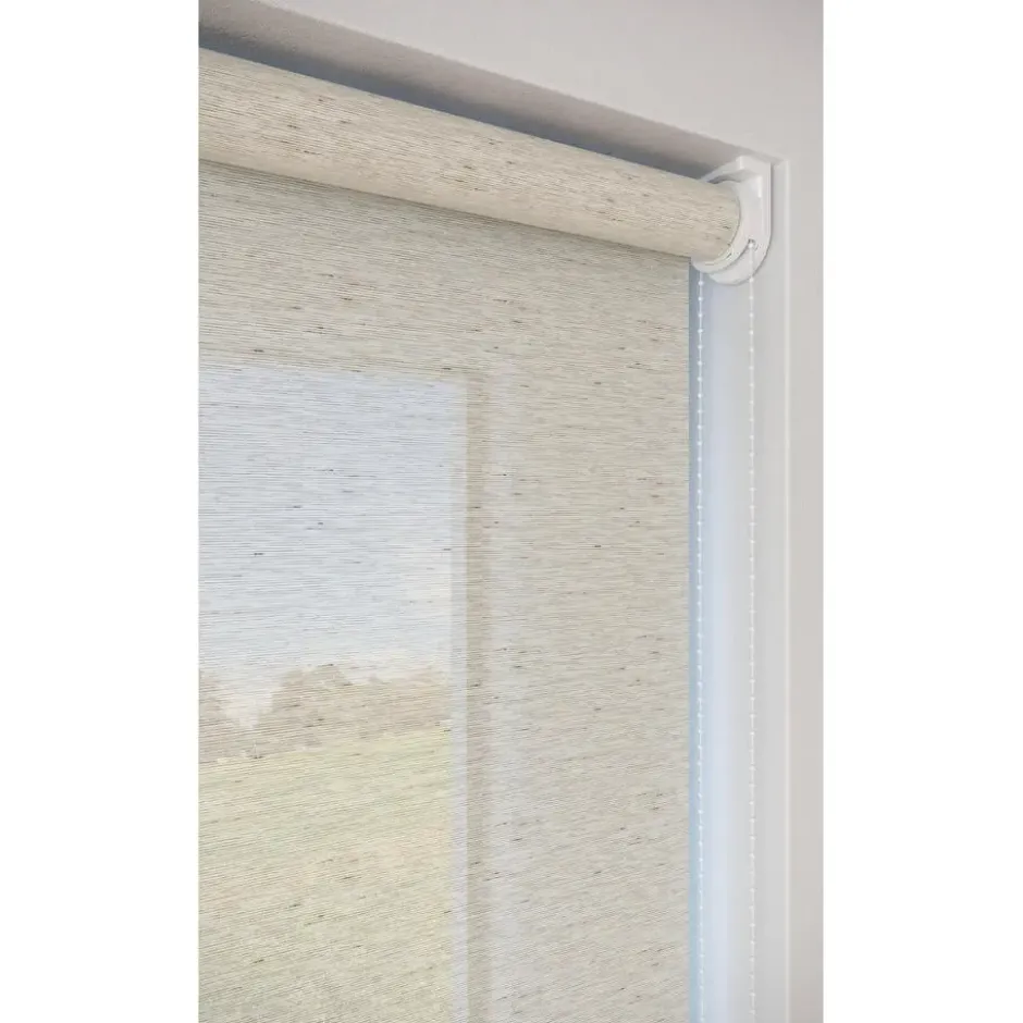 Rolgordijn Juna Beige Transparant