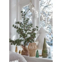Slinger Kerstboom Teddy Wit