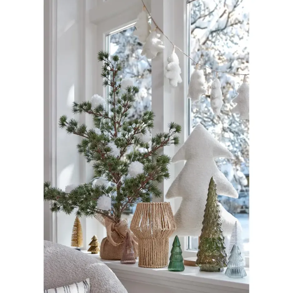 Slinger Kerstboom Teddy Wit