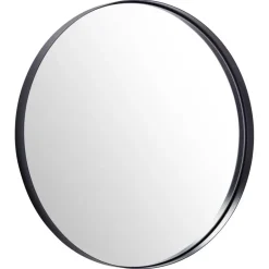 Spiegel Verona Zwart Ø75 cm