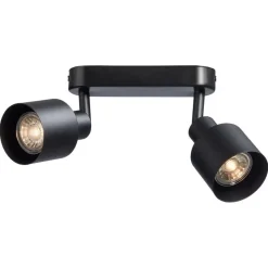 Spot Artemis Zwart 2-lichts