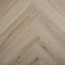 Staal Klik PVC Coburn Visgraat Taupe Eiken