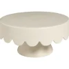 Taartplateau Scalloped Off-White