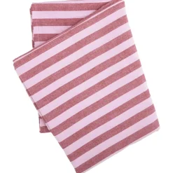 Tafelkleed Rood/Roze Gestreept - 140x240 cm